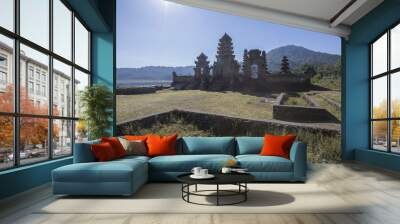 scenic view of tropical beach Wall mural