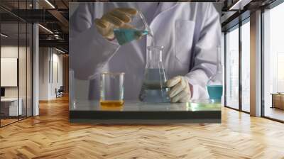 GINSENG IN LABORATORY Wall mural