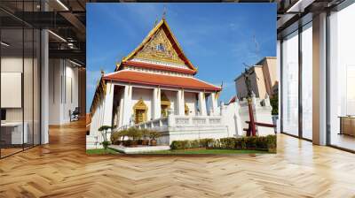 Temple in National Museum Bangkok Thailand Wall mural