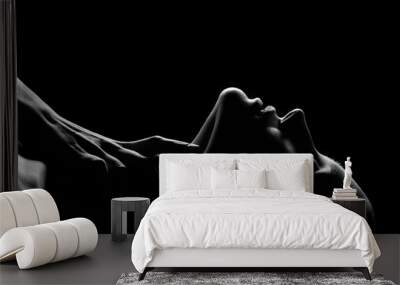 beautiful sensual female Wall mural