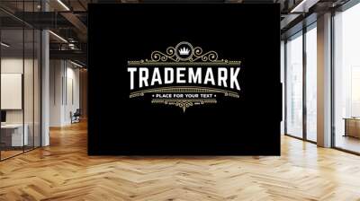 TradeMark Wall mural