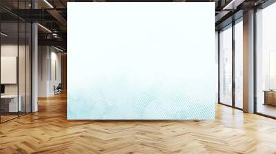 Turquoise or light blue diagonal lines on white background, fade to white. Abstract striped background in 4k resolution. Full frame background for poster, web banner, template, brochure. Copy space. Wall mural