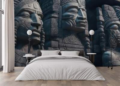 Ancient statues Wall mural