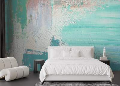 blue color abstract as background Wall mural