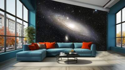 andromeda galaxy in space Wall mural