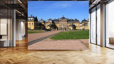  historisches bad arolsen, schloss und innenstadt Wall mural