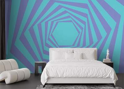 abstract colorful background with geometric shape  vector design illustration Wall mural