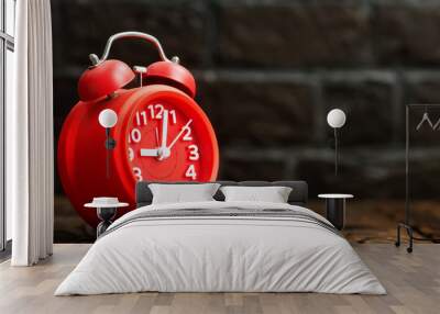 alarm clock Wall mural