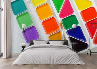 color paint Wall mural