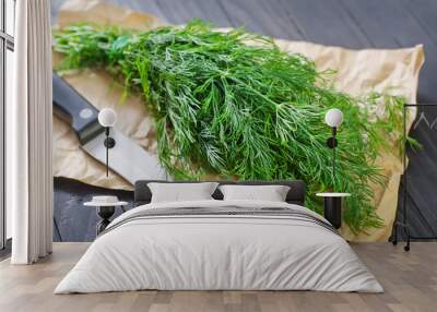 fresh dill Wall mural