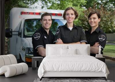 Emergency Medical Team Portrait Wall mural