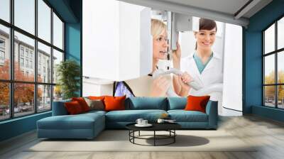 panoramic dental x-ray Wall mural