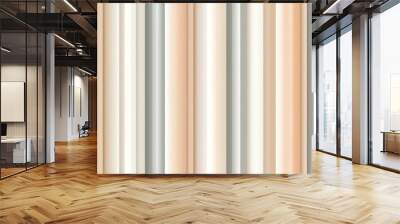 Home decoration wallpaper with seamless grey and pink stripes Wall mural