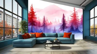 The classy light turquoise banner abstract background wallpaper is made from colored alcohol inks Wall mural