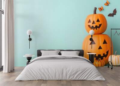 Whimsical Halloween Delight: Cheerful and Playful Ultra-Realistic Theme for All Ages Wall mural