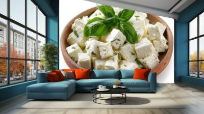 WHITE CHEESE Wall mural