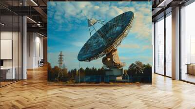 Modern Satellite Communication Wall mural