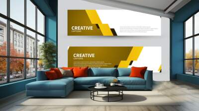 Modern design background abstract shape for banner.Color trends paints.Used design promotions,flyer,sales ,cover, advertising Wall mural