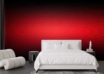 Abstract black and red gradient background , abstract, dark, design, backdrop, texture, modern, vibrant, color Wall mural