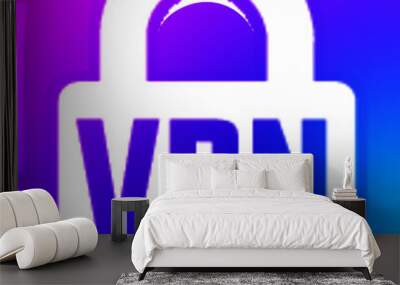 VPN Logo Wall mural