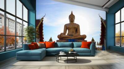 buddha statue in thailand Wall mural