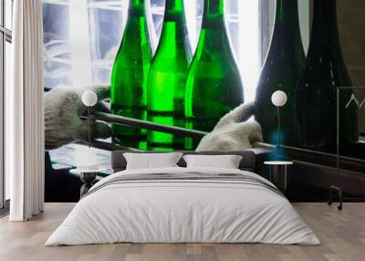 Champagne Produce Wall mural