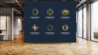 collection abstract letter o logo design. icon set letter o bundle for your business of company. Wall mural