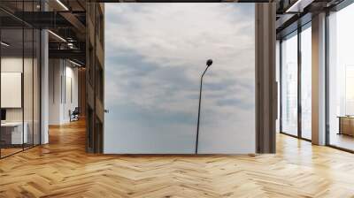 street lamp on sky Wall mural