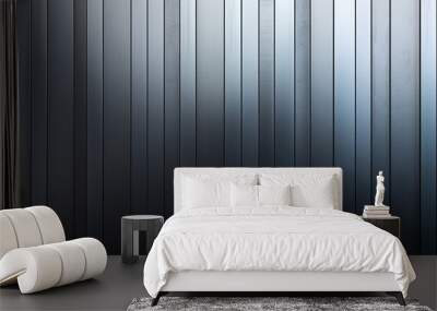 blue metal background Wall mural