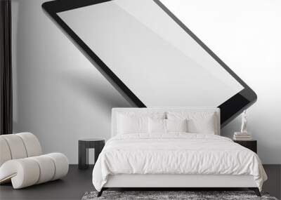 Tablet pc computer with blank screen. Wall mural