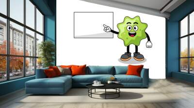 splat illustration doing a presentation Wall mural