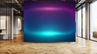 Abstract colorful RGB pattern backdrop for futuristic digital web design Wall mural