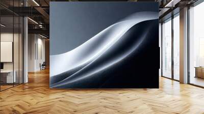 silver background Wall mural