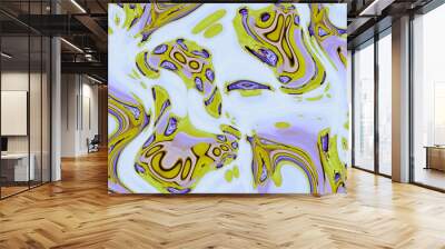 abstract background with ornament Wall mural