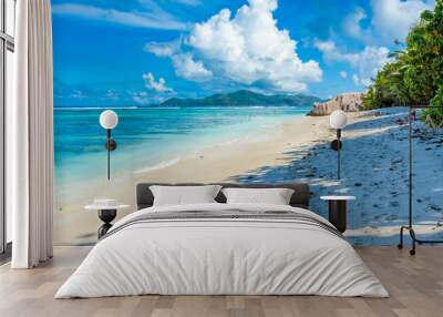 Anse Source d’argent, la Digue, Seychelles  Wall mural