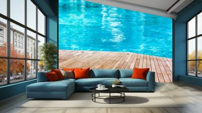 swimming pool in the pool Wall mural