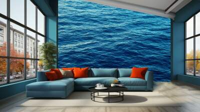 Blue Water Texture Wall mural