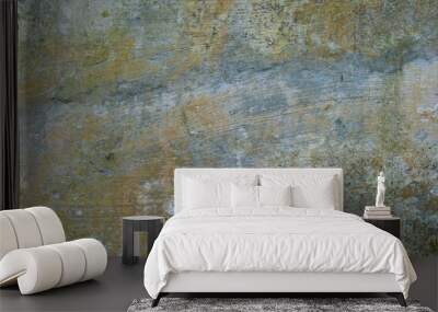 Old grey wall background texture. Wall mural