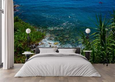 sea and rocks Wall mural