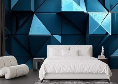 abstract geometric background Wall mural