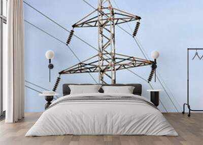 High voltage electric line Wall mural