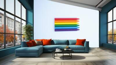 crayons de couleurs  Wall mural