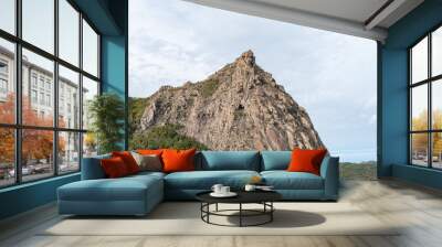 mountain view in la gomera canarias Wall mural