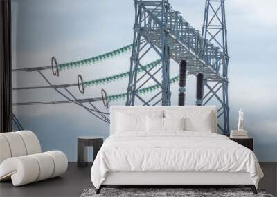 power transmission tower Wall mural