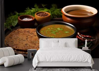 soup with meat Wall mural