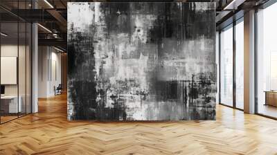 Abstract grey background. abstract black background, old black vignette border frame white gray background, vintage grunge background texture design, black and white monochrome background.             Wall mural