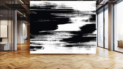 Black and white Grunge Background.  Distress black rough background. Distressed overlay texture. Grunge background. Abstract texture. Noise dirty. Dirty artistic background. Vector illustration.   Wall mural