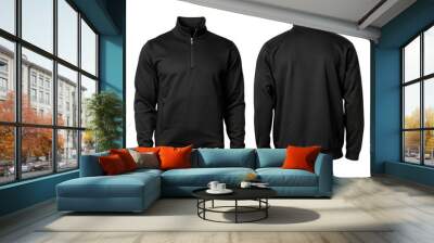 black polo shirt Wall mural