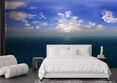 HDRI, environment map, Round panorama, spherical panorama, equidistant projection, sea sunset
3d rendering Wall mural