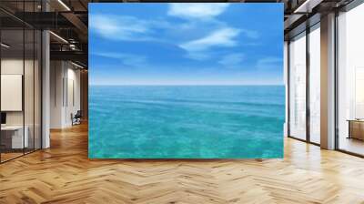 sea panorama
 Wall mural